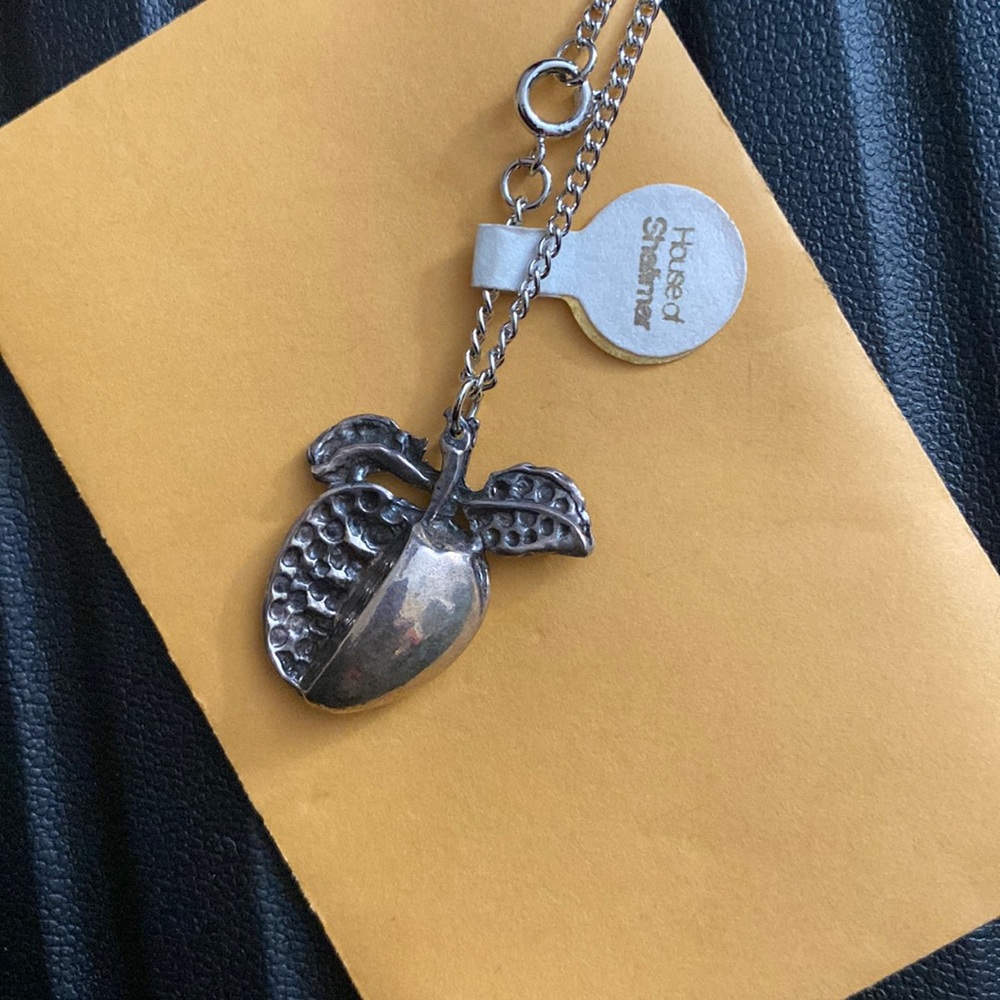 Apple pendant and chain